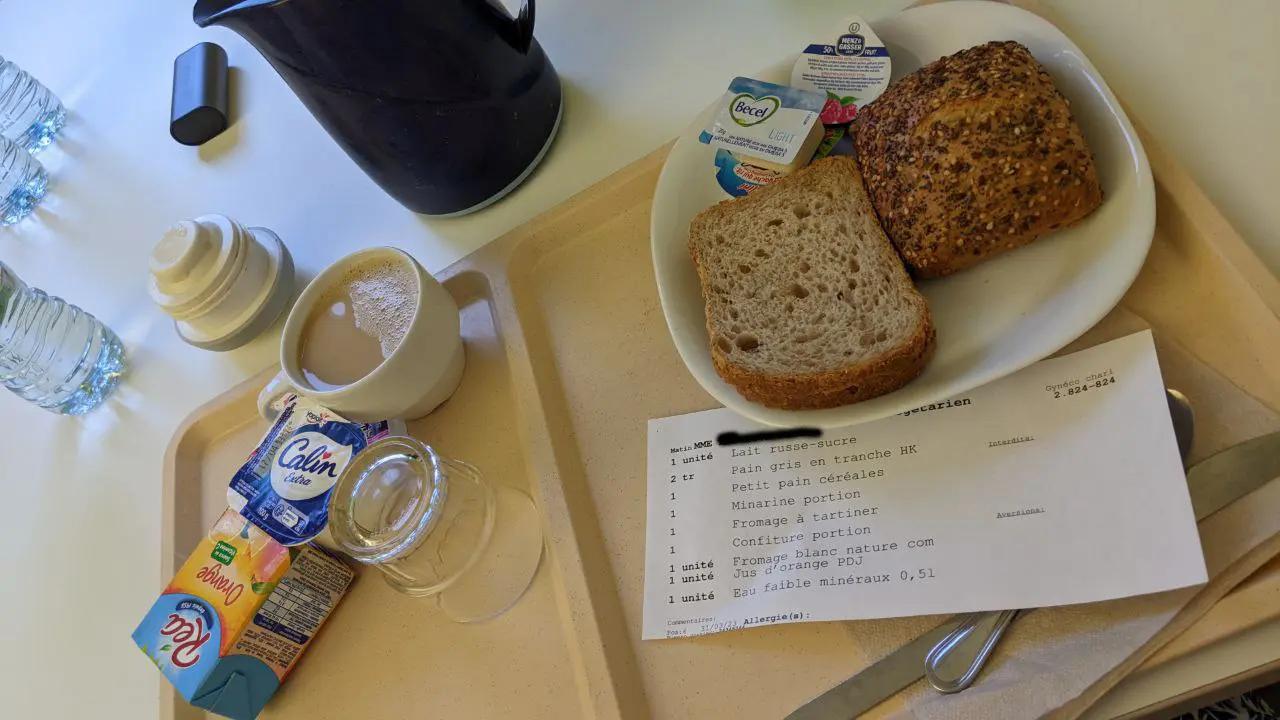 Lunch, hospital, breakfast, menu, ration