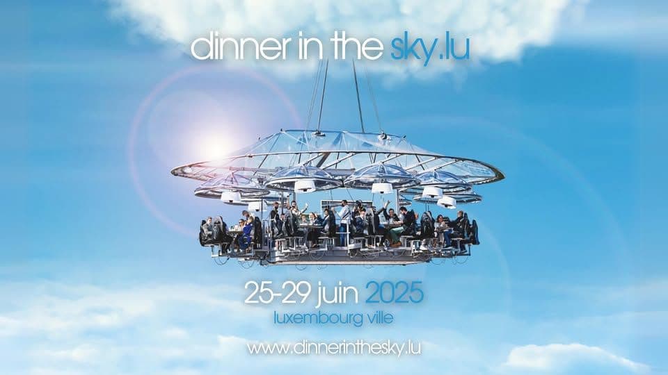 Dinner in the Sky Люксембург - 6 выпуск