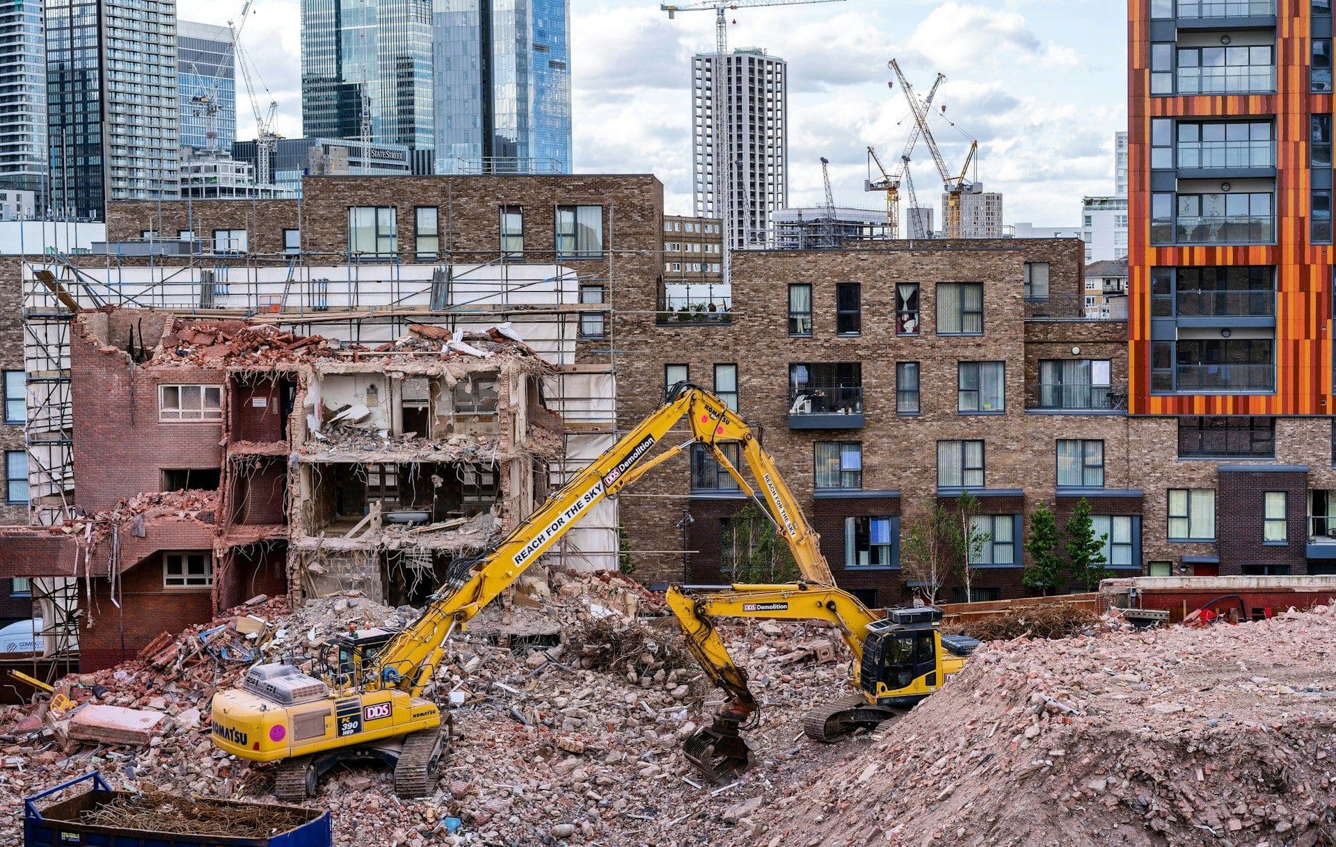 Demolishing in Luxembourg